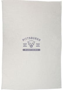 Panthers Oatmeal Logo Brands Sublimated Sweatshirt Blanket