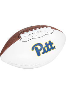 Pitt Panthers Brown Nike Signature Autograph Football