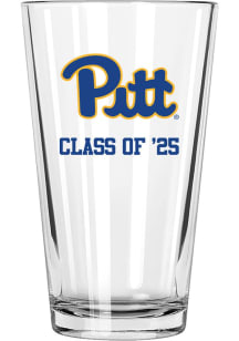 White Pitt Panthers Class of 2025 16 oz Pint Glass