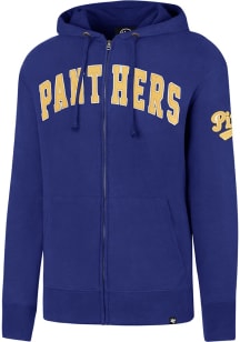 Mens Pitt Panthers Blue 47 Striker Long Sleeve Zip Fashion