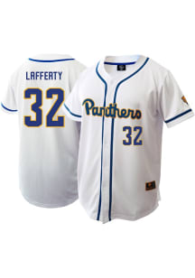 Drew Lafferty Genuine Collective Mens White Pitt Panthers NIL Jersey