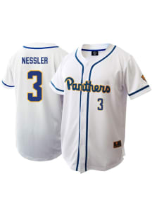 AJ Nessler Genuine Collective Mens White Pitt Panthers NIL Jersey